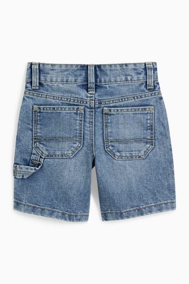 Kinder - Jeans-Shorts - jeansblau