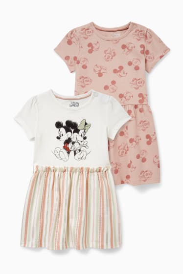 Bébés - Lot de 2 - Disney - robe bébé - rose