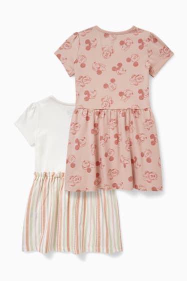 Babys - Set van 2 - Disney - babyjurk - roze