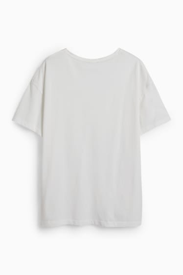 Damen - T-Shirt - weiß