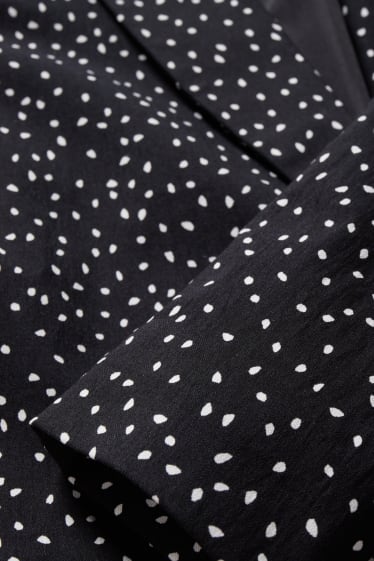 Donna - Blazer - relaxed fit - fantasia - nero