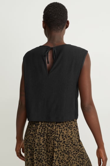 Damen - Top - schwarz