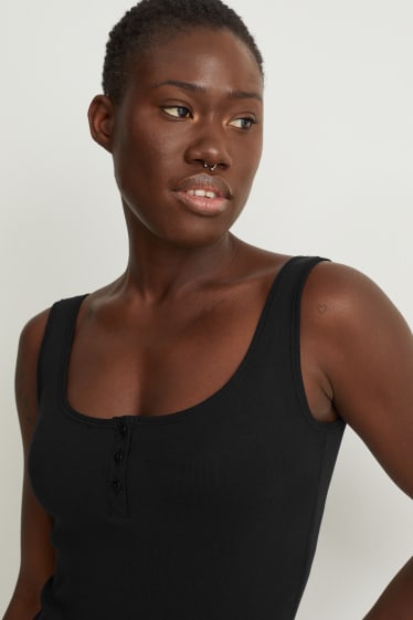 Dames - Basic top - zwart