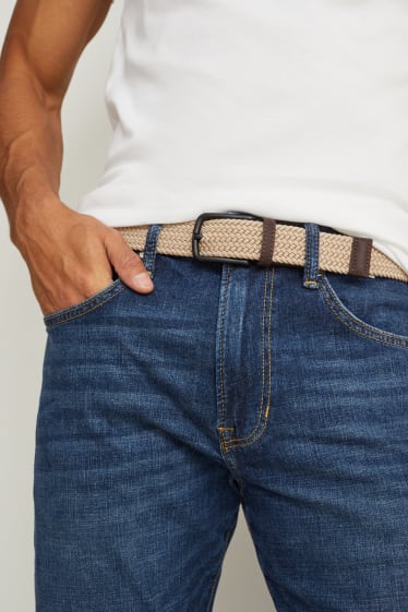 Hommes - Ceinture - beige