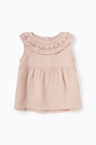 Bébés filles - Ensemble bébé - 2 pièces - rose foncé
