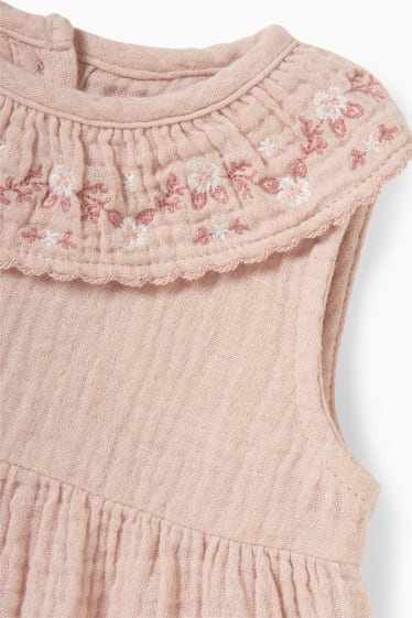 Bébés filles - Ensemble bébé - 2 pièces - rose foncé