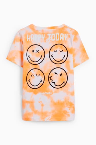 Kinder - SmileyWorld® - Kurzarmshirt - orange