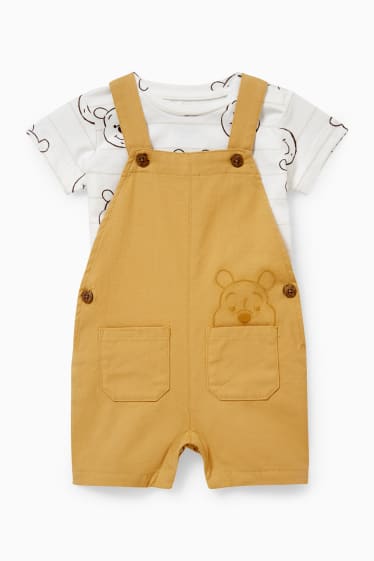 Baby Buben - Winnie Puuh - Baby-Outfit - 2 teilig - gelb