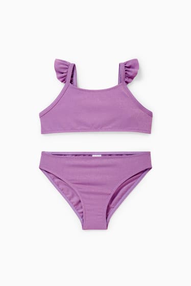 Bambini - Bikini - 2 pezzi - viola