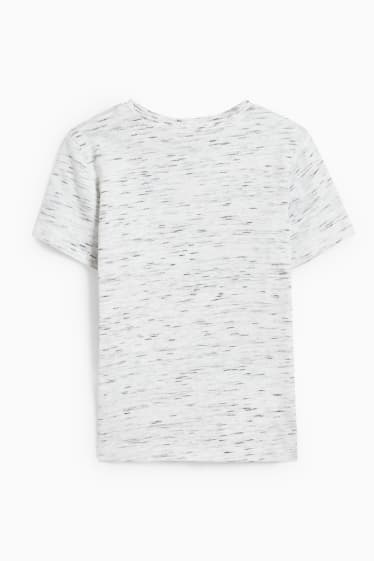 Kinder Jungen - Spider-Man - Kurzarmshirt - hellgrau-melange