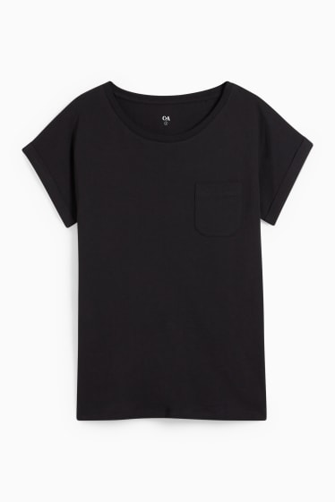 Damen - T-Shirt - schwarz