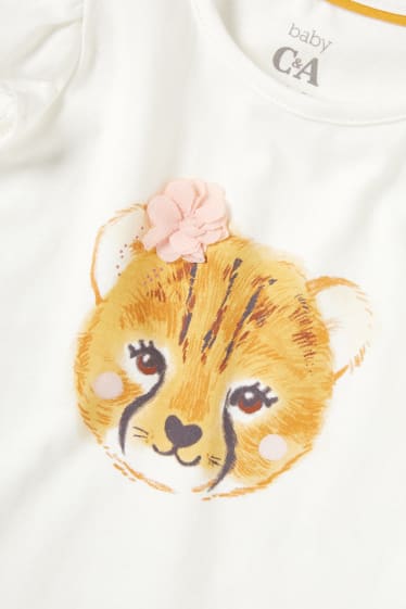 Bébés filles - Ensemble bébé - 2 pièces - blanc crème