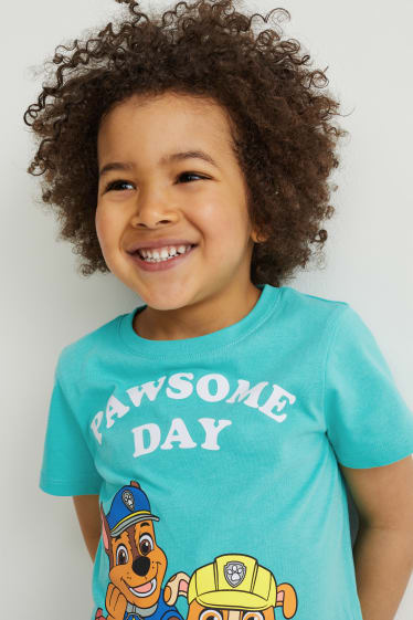 Children - PAW Patrol - short sleeve T-shirt - turquoise