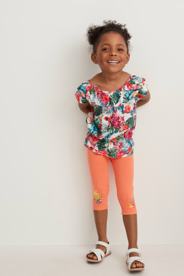 Kinder - Multipack 2er - Leggings - orange