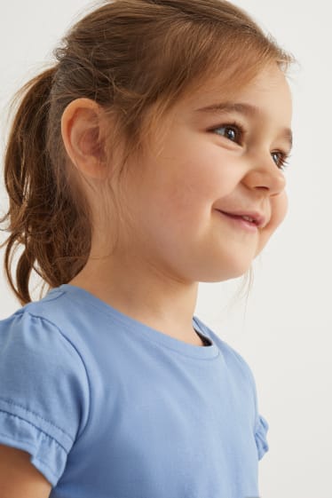 Enfants filles - Lot de 8 - T-shirts - rose