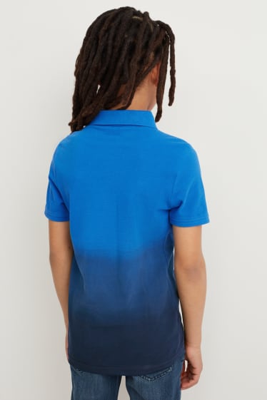 Kinderen - Poloshirt - donkerblauw