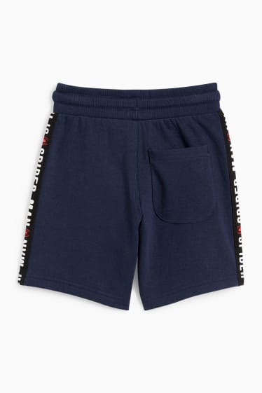 Kinder Jungen - Spider-Man - Sweatshorts - dunkelblau