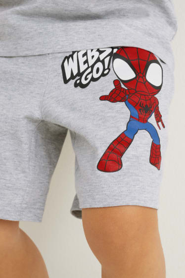 Kinderen - Set van 5 - Marvel - korte broek - donkerblauw