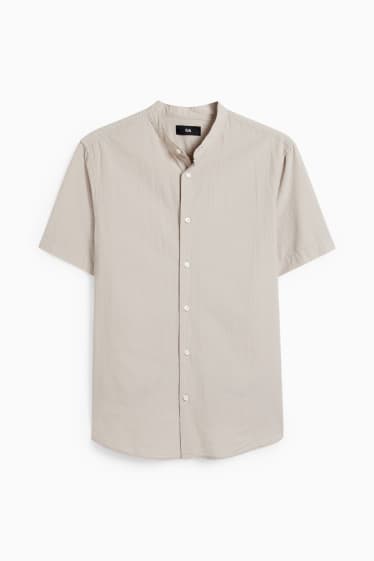 Home - Camisa - regular fit - coll alçat - caixmir