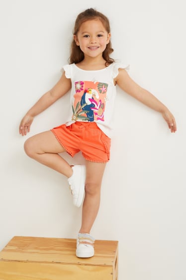 Nena - Paquet de 6 - pantalons curts - taronja
