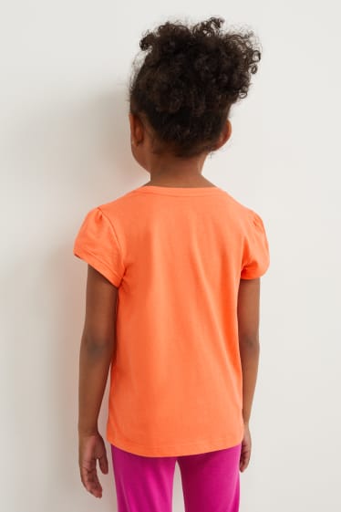 Enfants filles - Lot de 3 - T-shirts - blanc crème