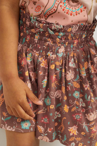 Nena - Pantalons curts - estampats - marró