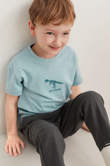 Bambini - Dinosauri - t-shirt - verde menta