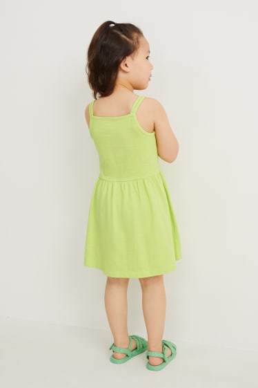 Bambine - Confezione da 2 - vestito - verde chiaro