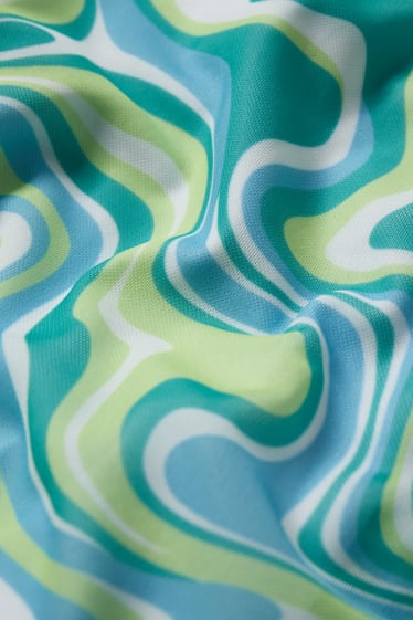 Bambine - Set - t-shirt e top - 2 pezzi - verde menta