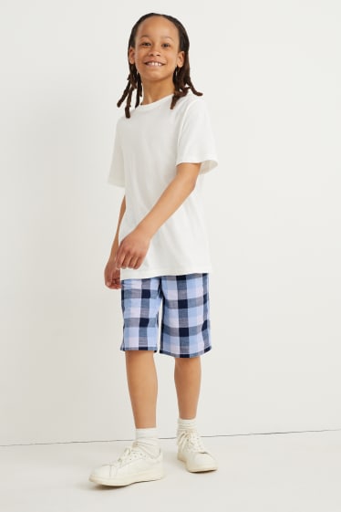 Kinder Jungen - Multipack 2er - Shorts - dunkelblau