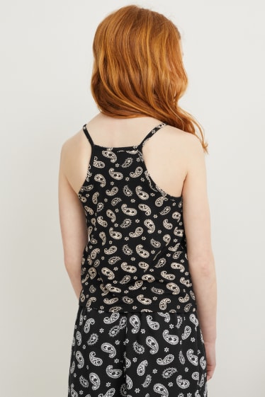 Enfants filles - Caraco - noir