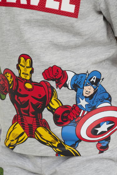 Kinderen - Marvel - T-shirt - licht grijs-mix