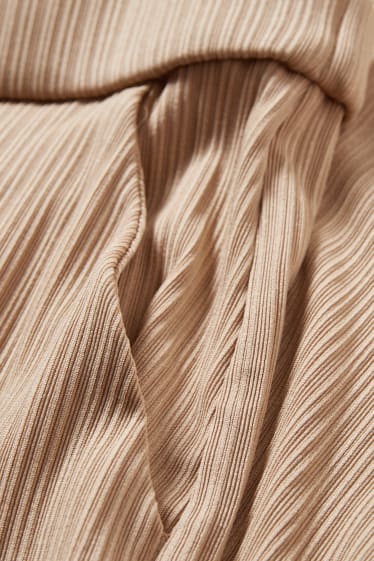 Donna - Culotte - vita media - beige