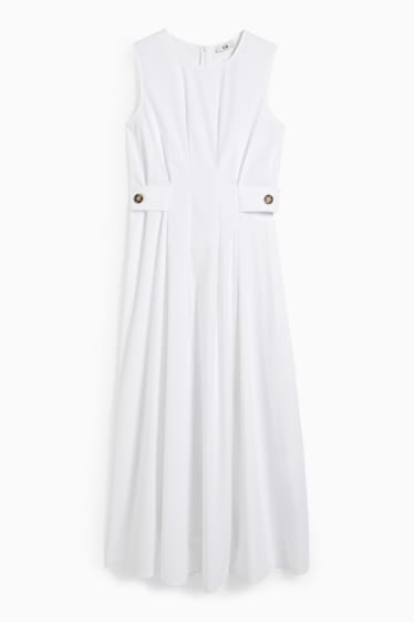 Donna - Vestito fit & flare - bianco