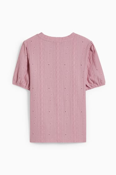 Dona - Samarreta de màniga curta - rosa fosc