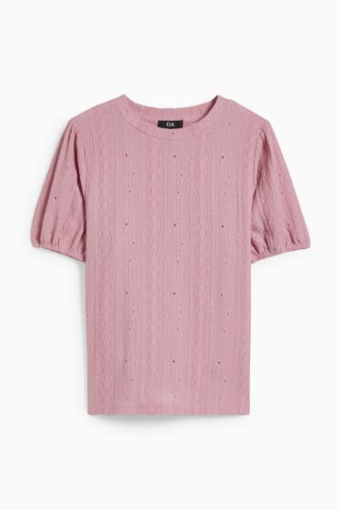 Dona - Samarreta de màniga curta - rosa fosc