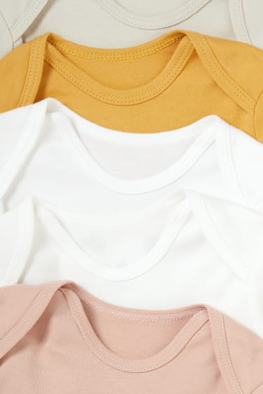 Baby: meisjes - Set van 5 - rompertje - roze