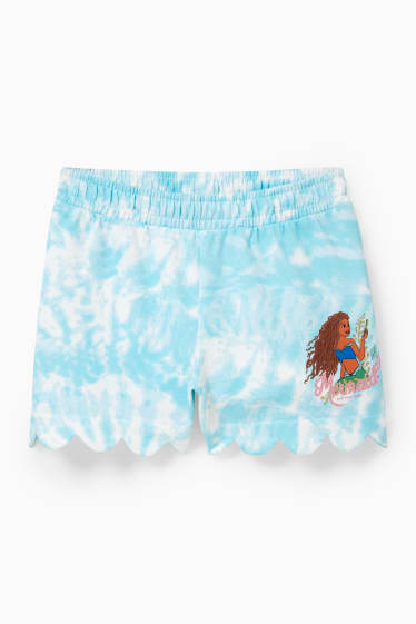 Kinder - Arielle - Sweatshorts - hellblau