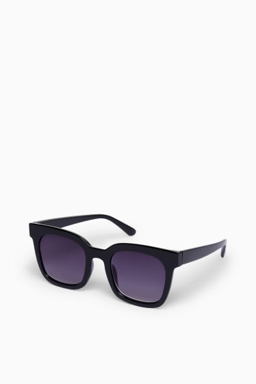 Damen - Sonnenbrille - schwarz