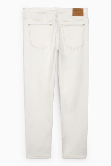 Home - Tapered jeans - amb fibres de cànem - blanc trencat