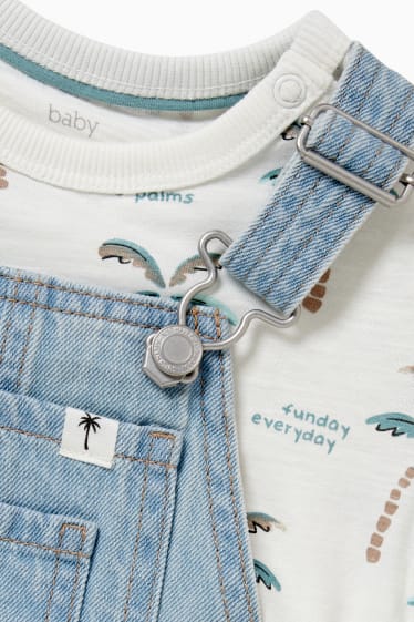 Bébés garçons - Ensemble bébé - 2 pièces - jean bleu clair