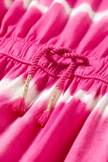 Kinderen: meisjes - Jurk - fuchsiarood