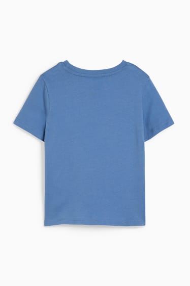 Kinder - Kurzarmshirt - blau