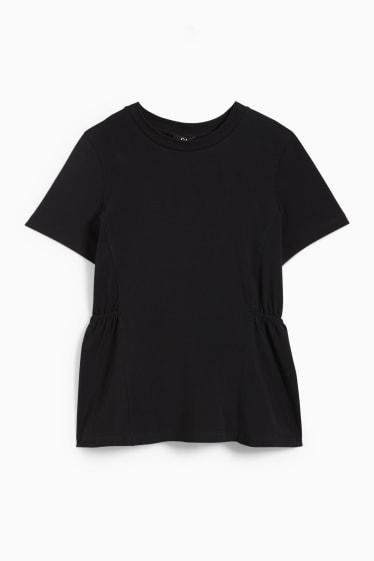 Damen - T-Shirt - schwarz