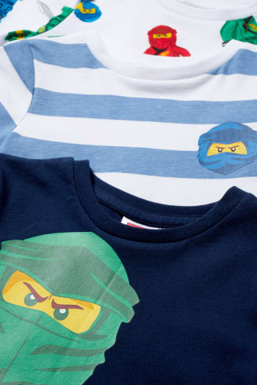 Bambini - Confezione da 3 - Lego Ninjago - t-shirt - bianco