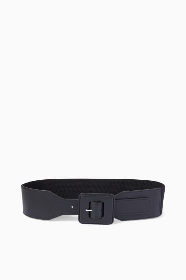 Femmes - Ceinture ventrale - synthétique - noir