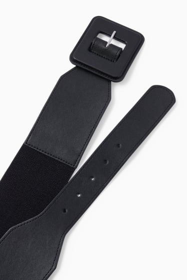 Femmes - Ceinture ventrale - synthétique - noir