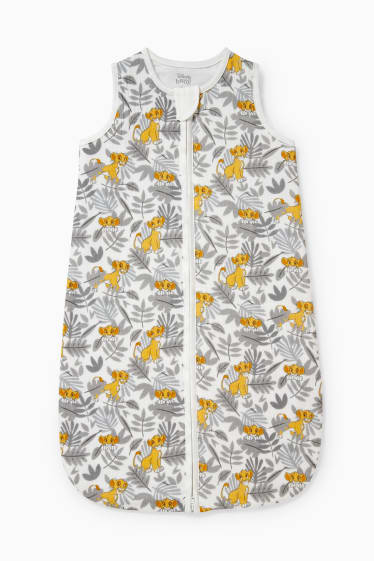 Unisex - The Lion King - baby-slaapzak - 6 tot 18 maanden - grijs