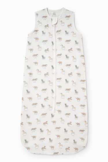 Unisex - Baby-Schlafsack - 18-36 Monate - cremeweiß