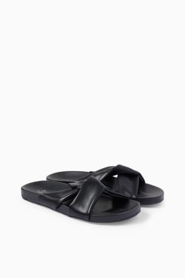 Mujer - Sandalias - polipiel - negro